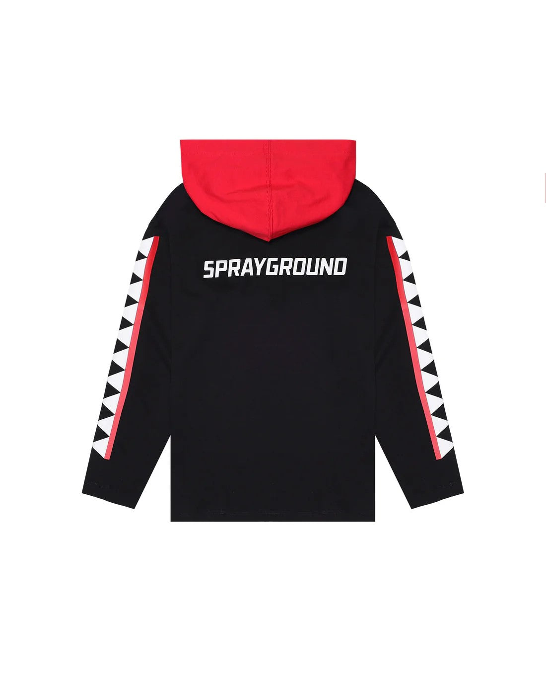 Hanorac Sprayground Next Level Long Hoodie Black T-Shirt 8 - 16 Ani