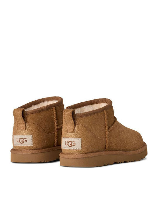 Cizme Classic Ultra Mini Dazzle 1171291K-CHE maro EU 31 - EU 36