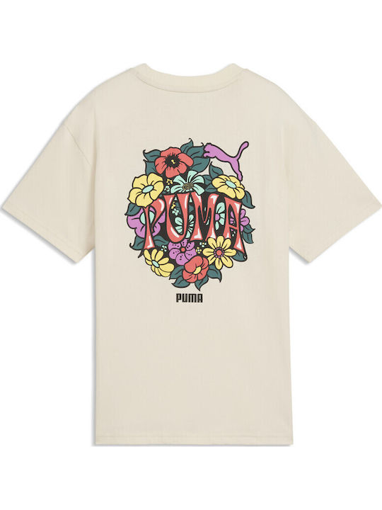 Tricou Puma Mid90S Relaxed Graphic 8 - 14 Ani