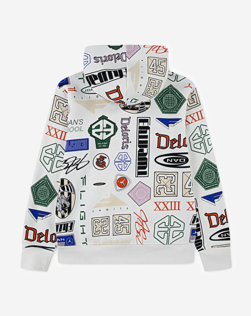 Hanorac Nike Jdb Mj Essentials Aop Flc Po 8 - 15 Ani