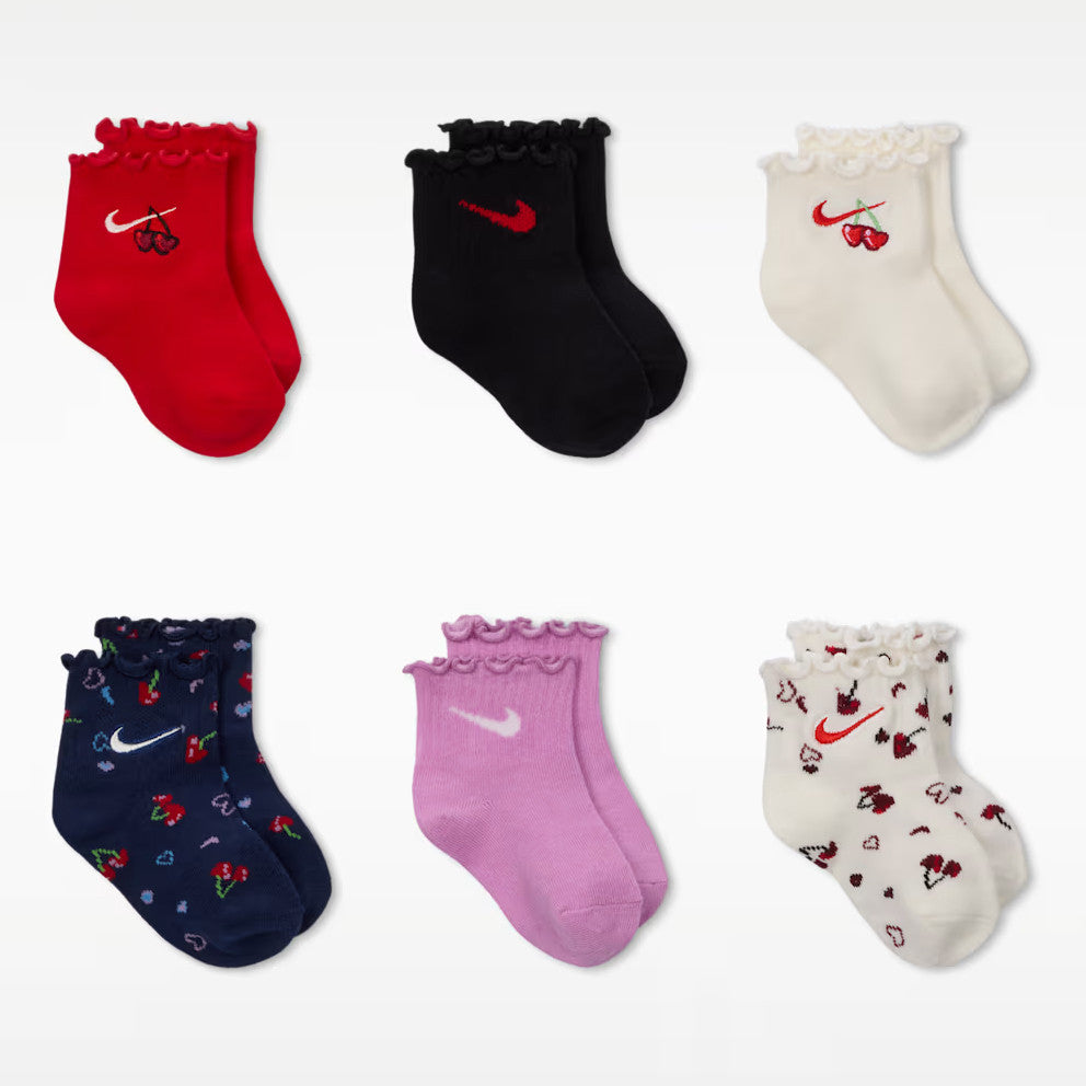 Sosete Nike Cherry 6 Pack Lettuce 6 Luni - 4 Ani