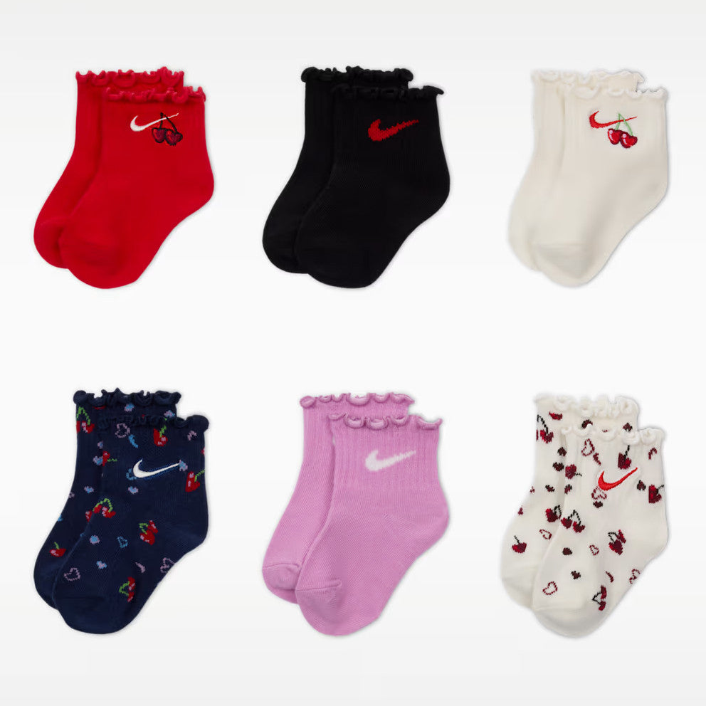 Sosete Nike Cherry 6 Pack Lettuce 6 Luni - 4 Ani