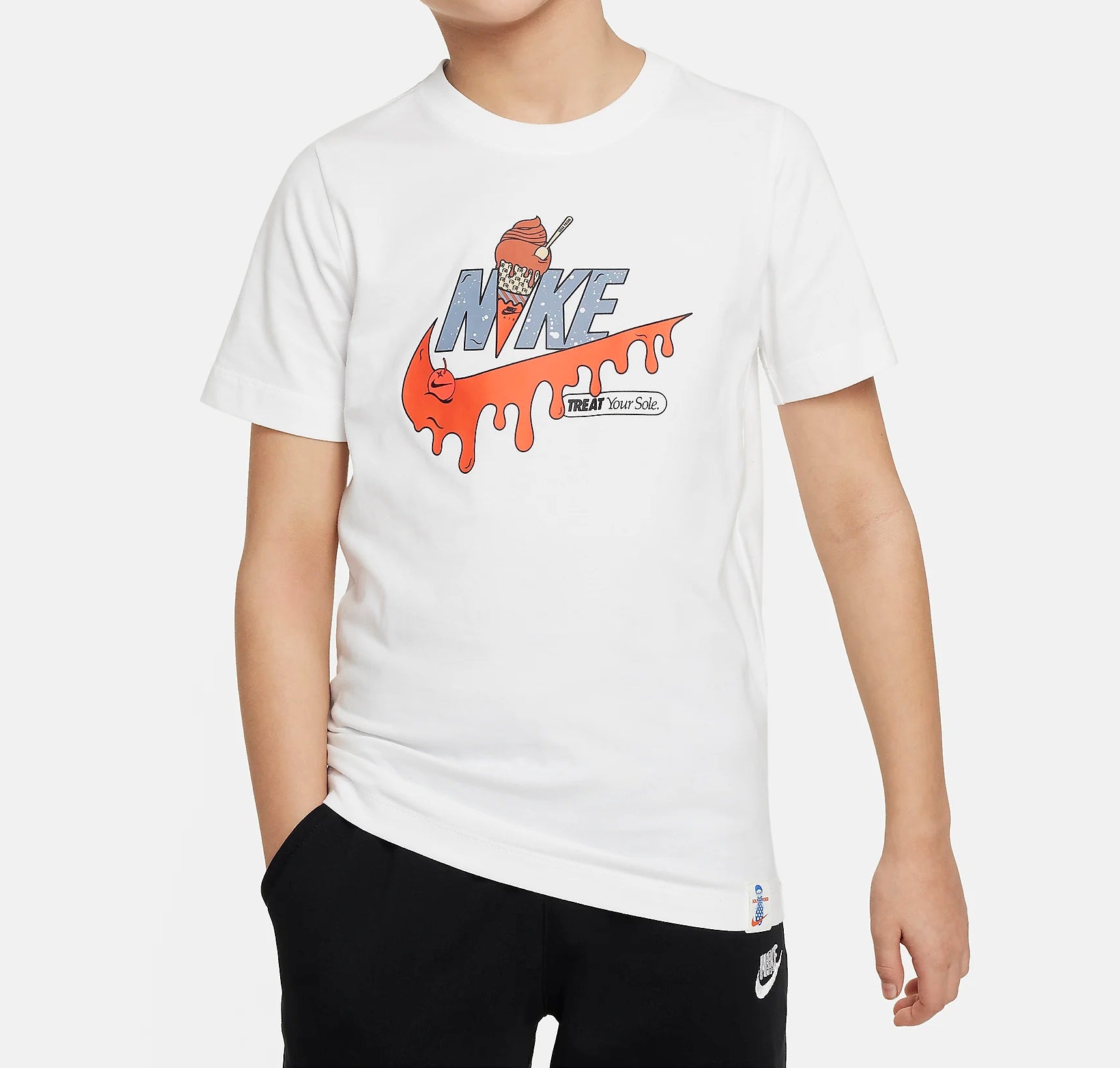 Tricou baieti Nike K Nsw Tee Kc2.1 Sole Food 6 - 15 Ani