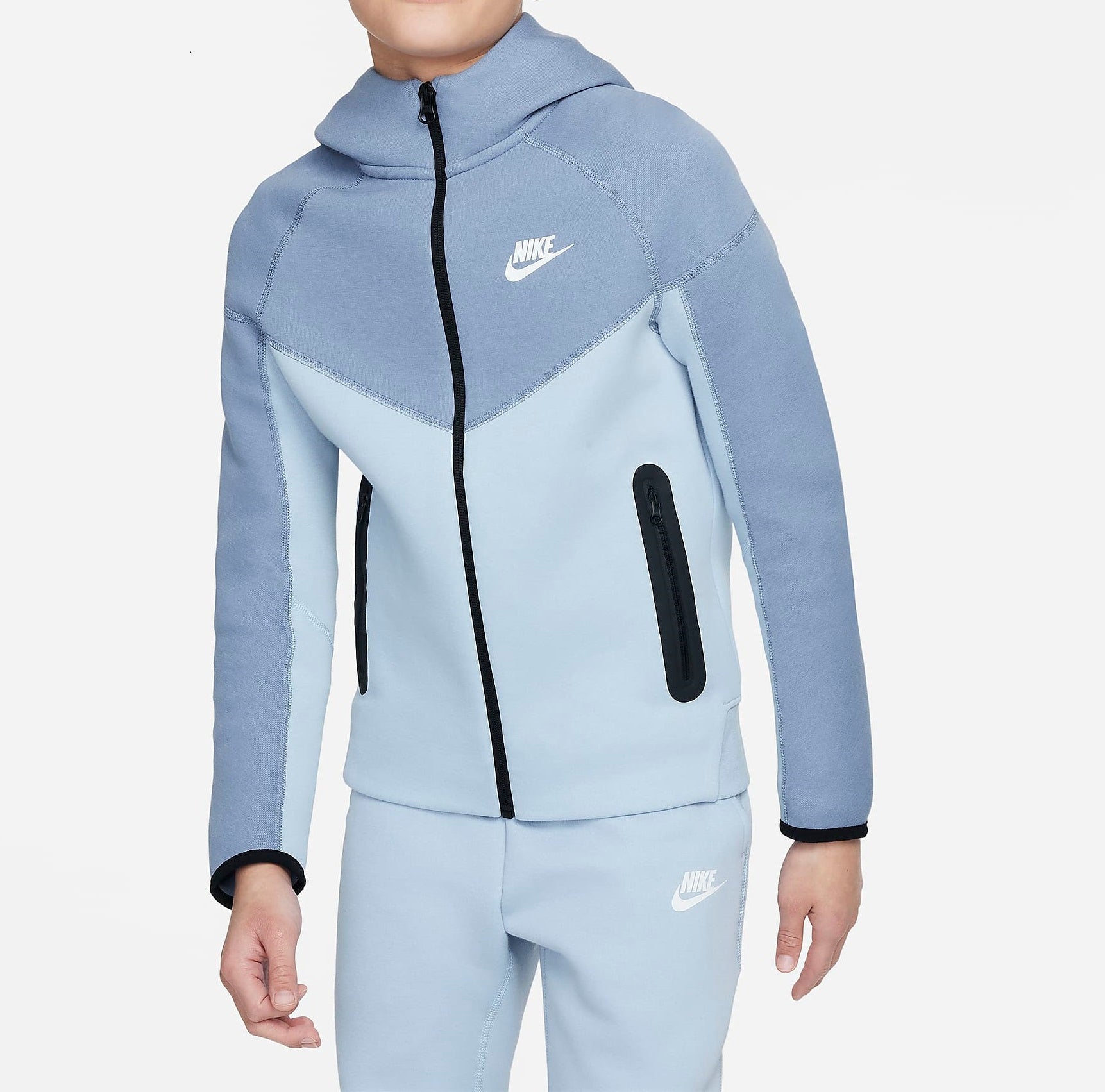 Hanorac baieti Nike B Nsw Tech Flc Fz 6 - 15 Ani