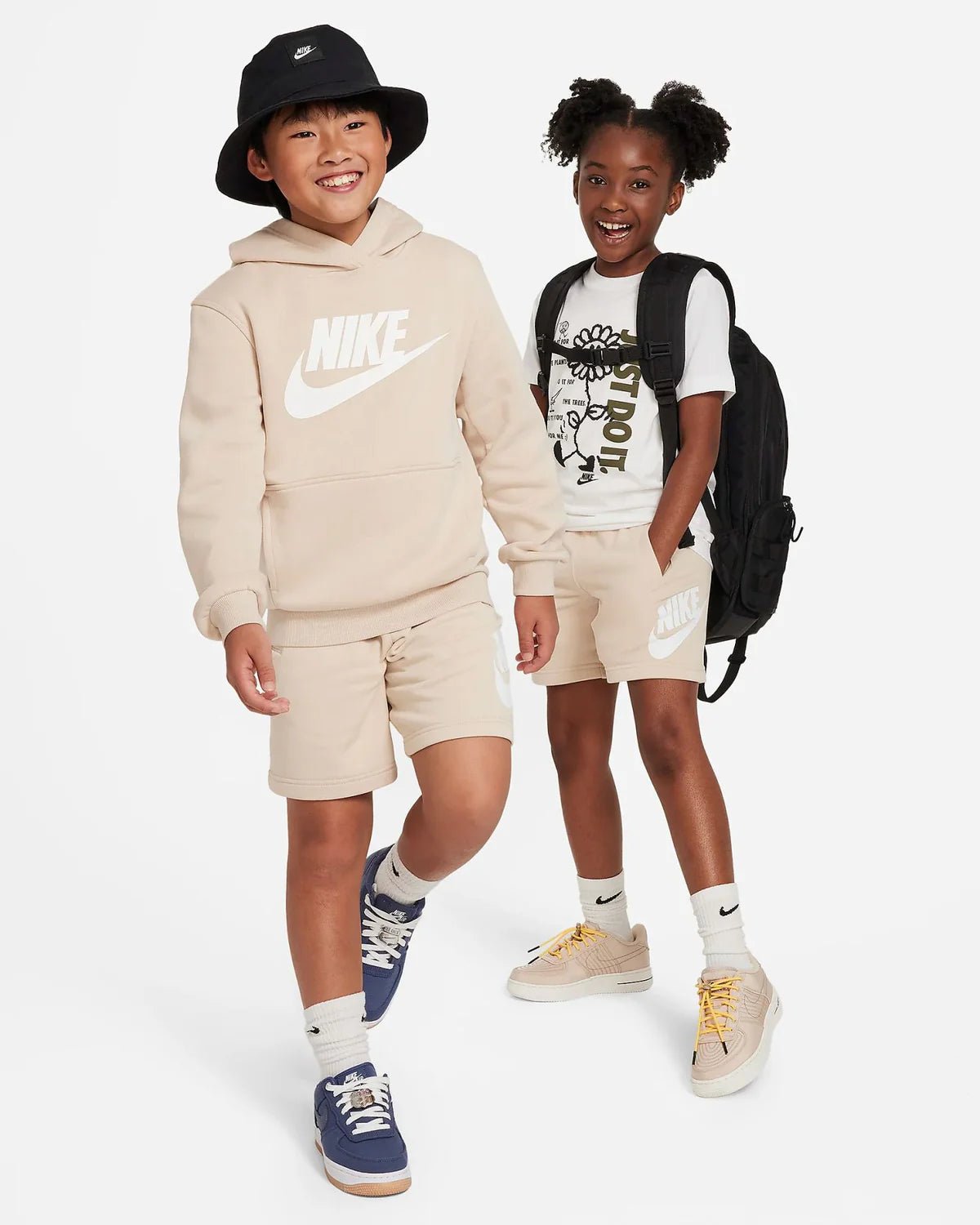 Pantaloni scurti unisex Nike K Nsw Club Ft Hbr 8 - 15 Ani - 4