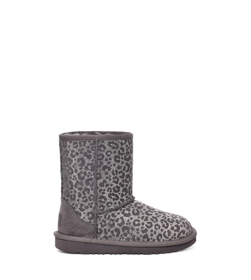 Cizme UGG Classic II Glitter Leopard EU 31- EU 35