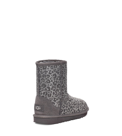 Cizme UGG Classic II Glitter Leopard EU 31- EU 35