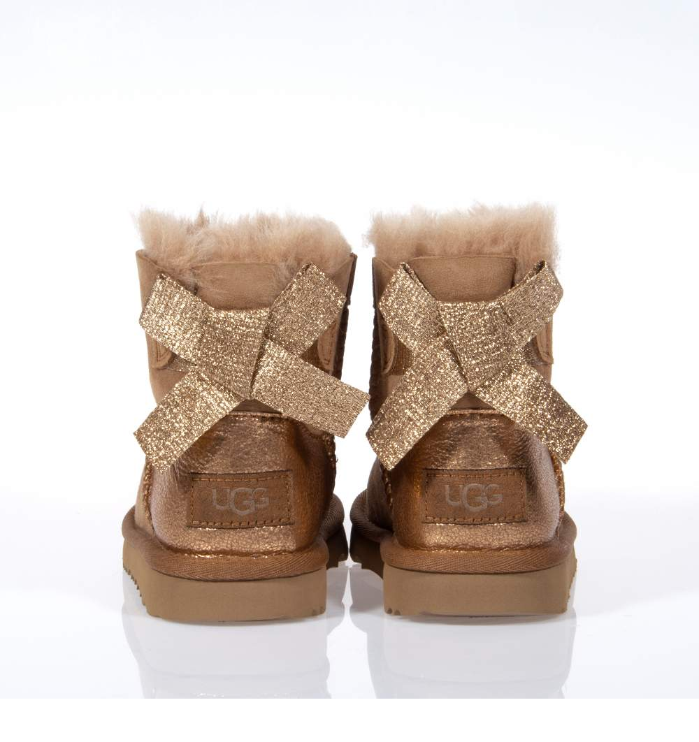 Cizme UGG Mini Bailey Bow Glitz EU 31- EU 35