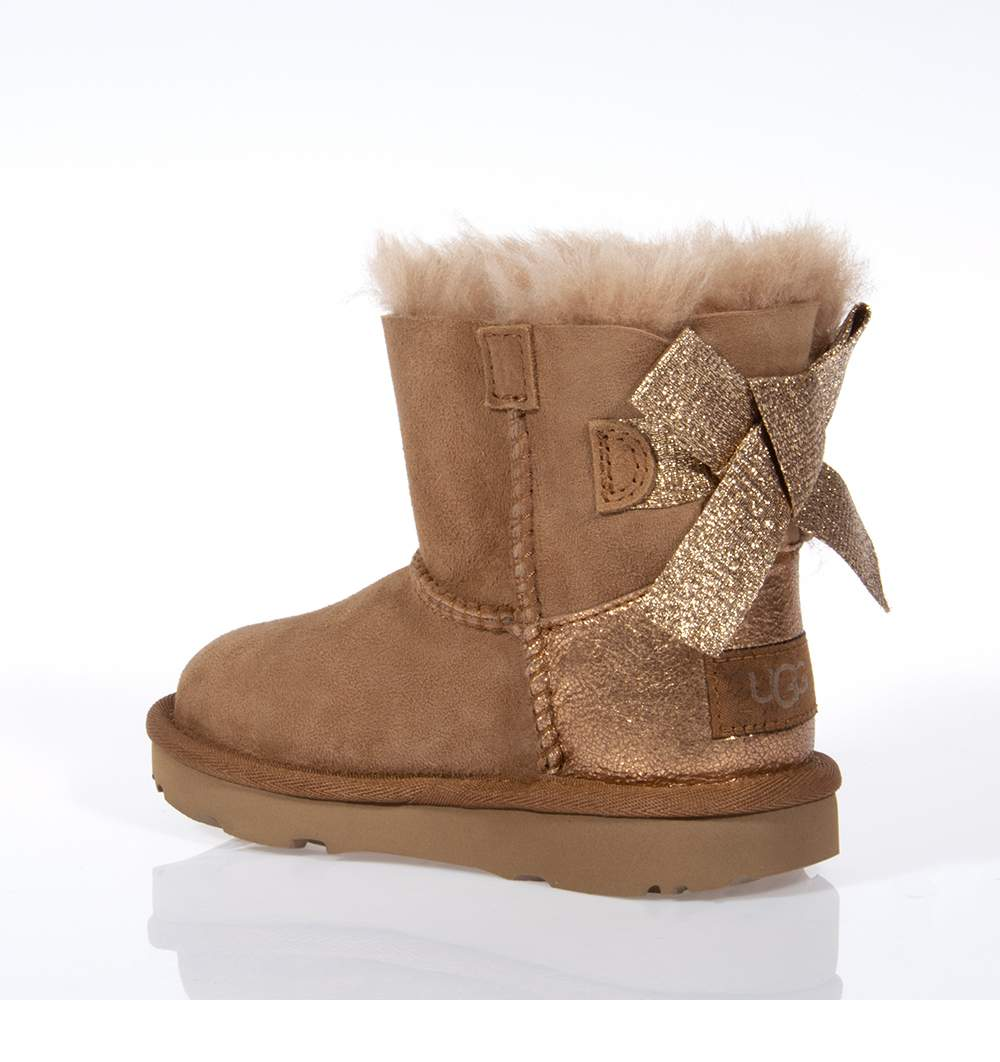 Cizme UGG Mini Bailey Bow Glitz EU 31- EU 35