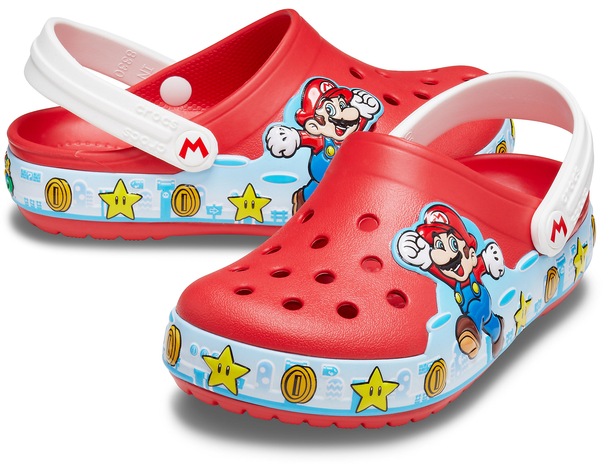 Sandale Fan Lab Super Mario Lights Crocs EU 22- EU 35