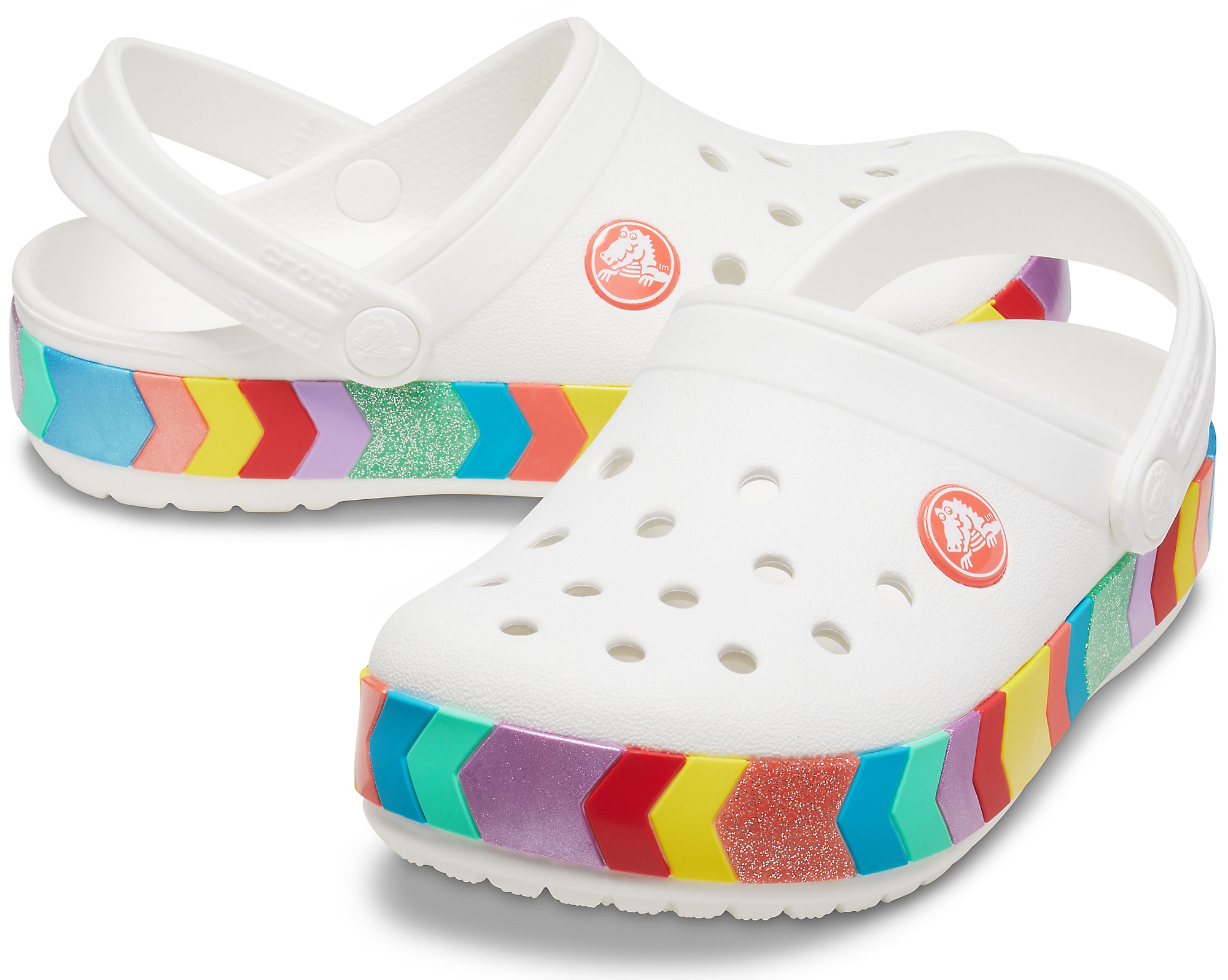 Saboti Crocband Chevron Beaded Crocs EU 22- EU 34