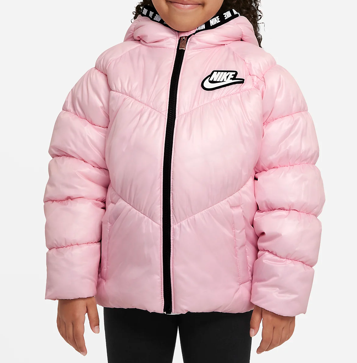 Geaca Chevron Cinched Puffer Nike 2- 7 ani