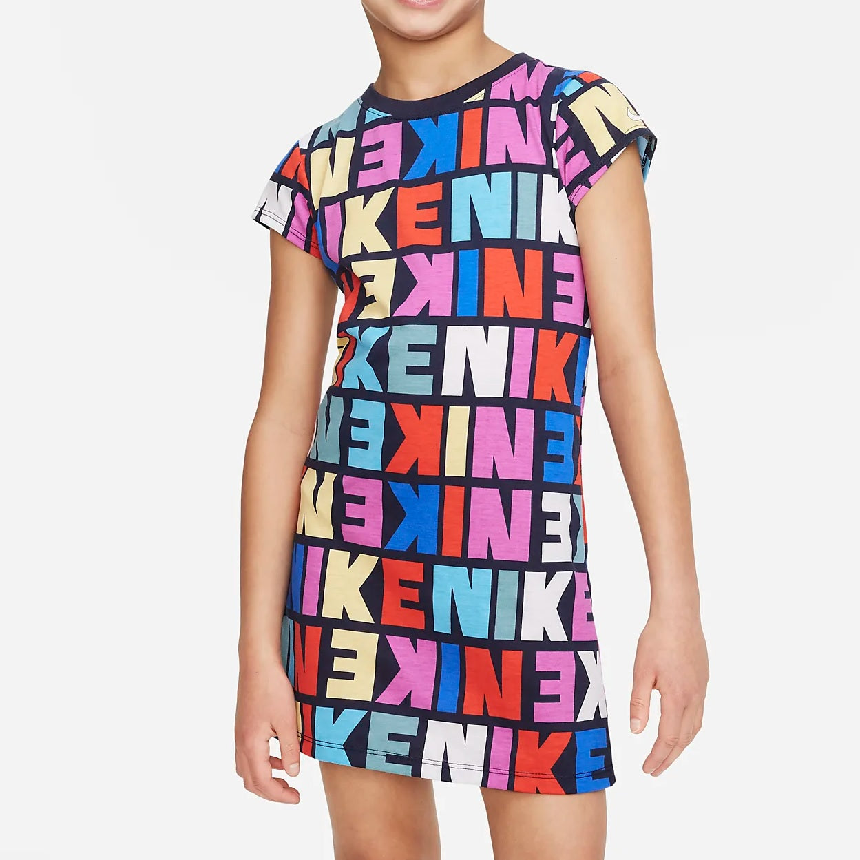 poza gresita Rochie Nike Nike Block Printed 3- 7 ani