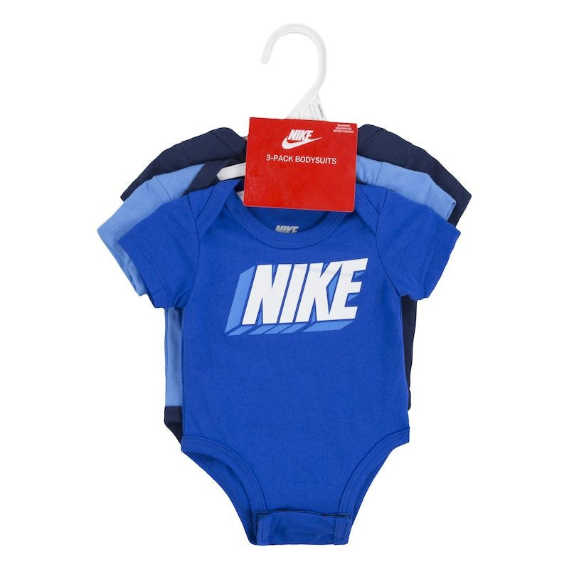 Set 3 piese body NIKE JDI Block 3-9 luni
