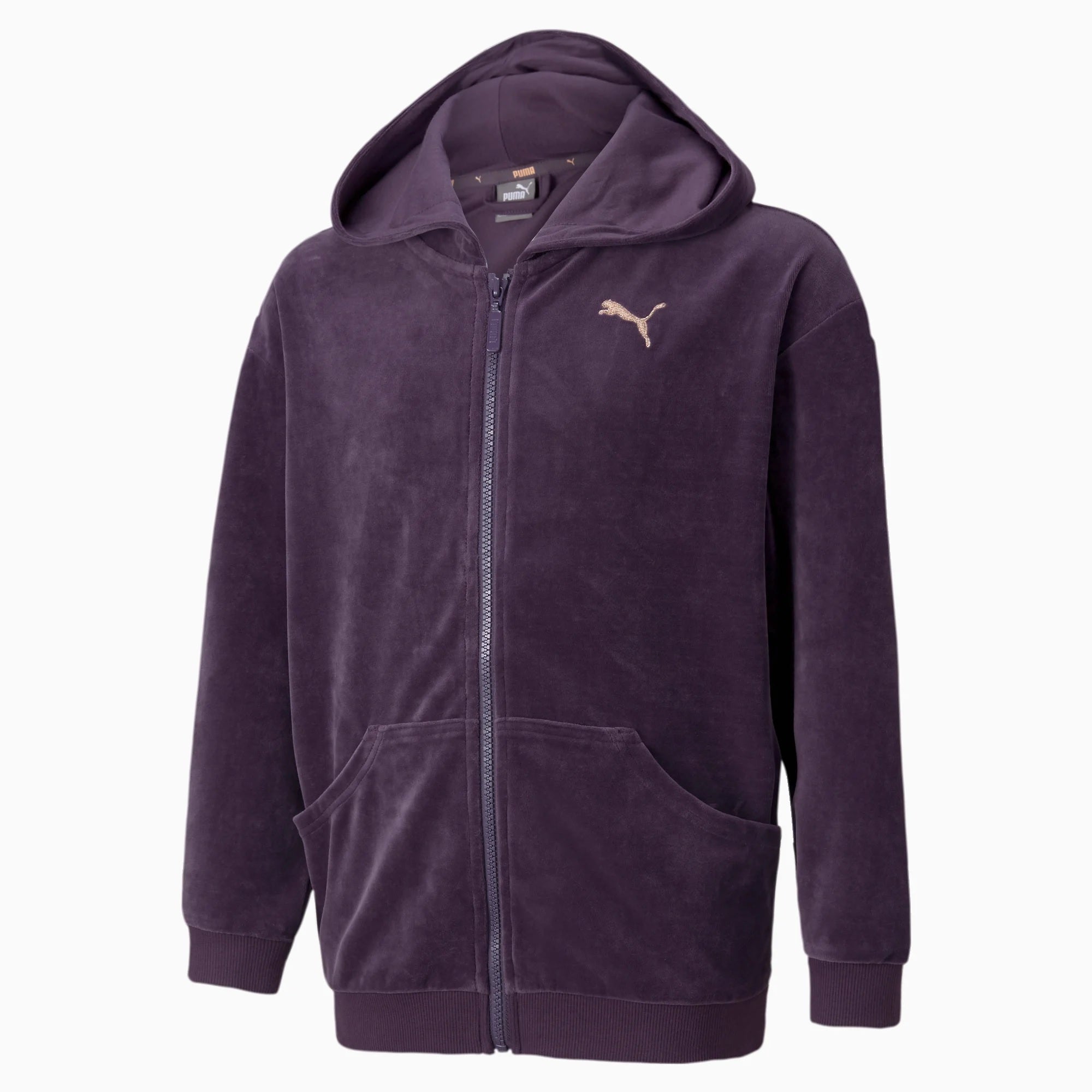 Jacheta Alpha Velour Jacket G Puma 4- 12 ani