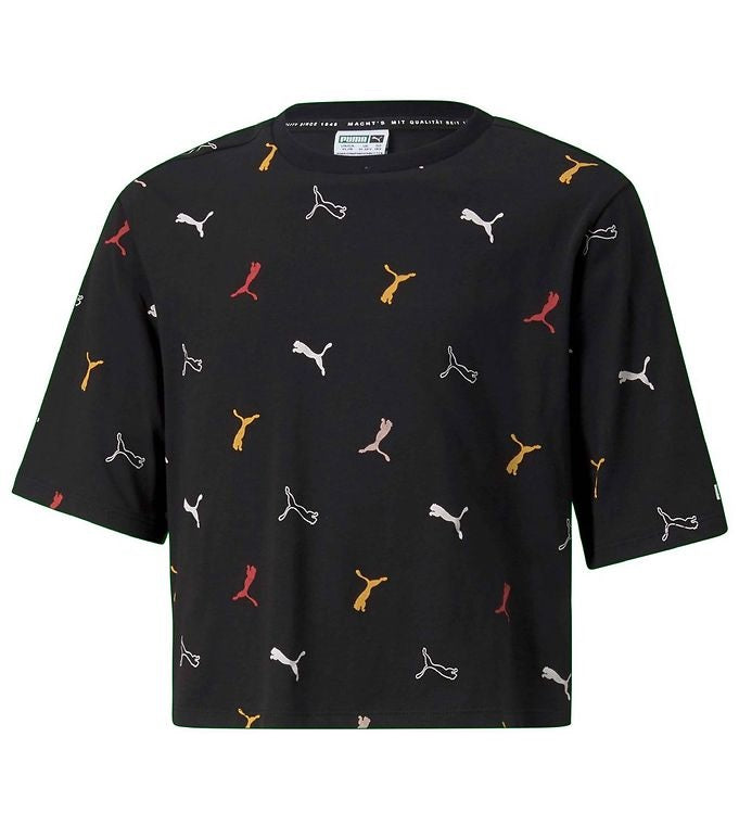 Tricou Classics Graphics AOP Boyfriend Puma 4- 12 ani