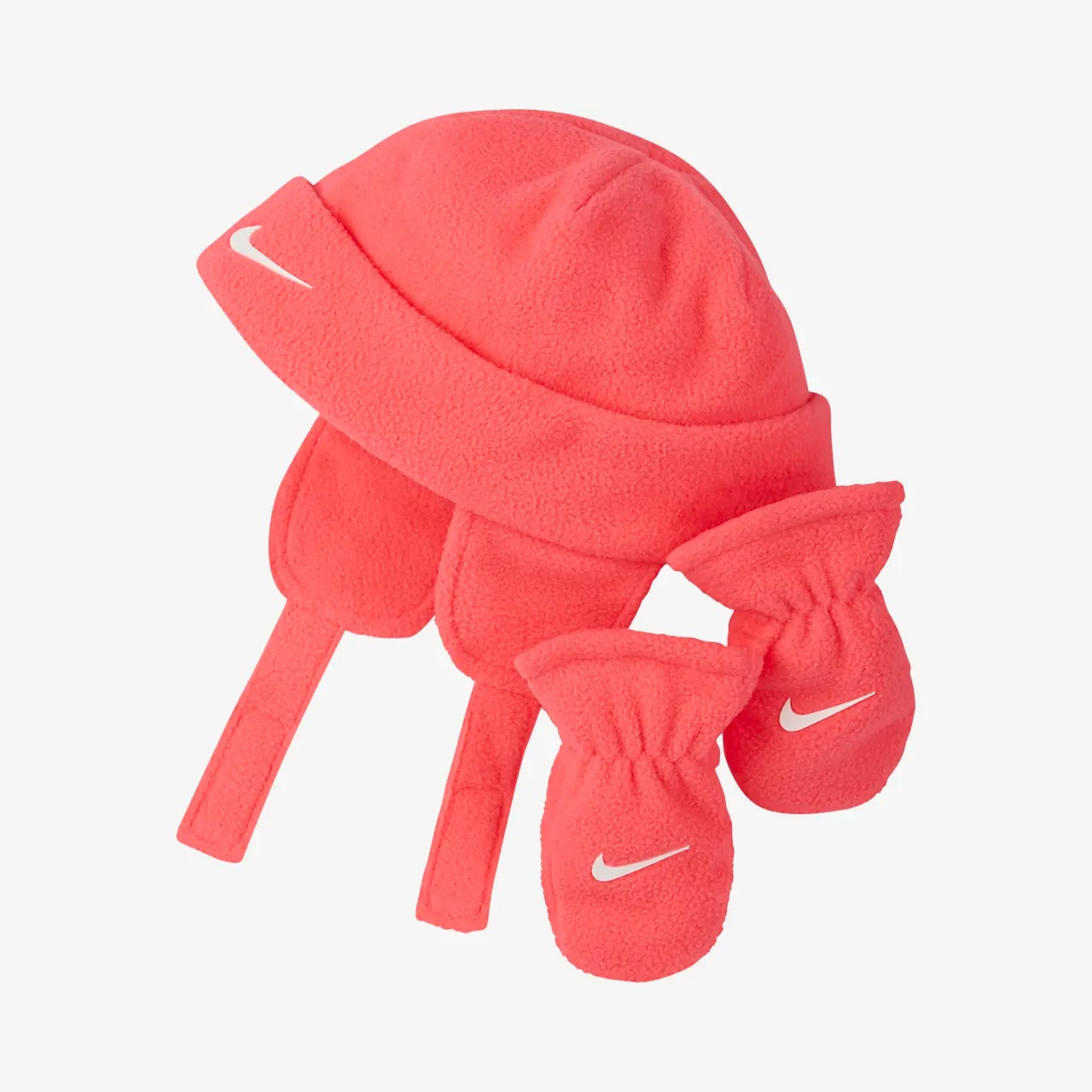 Set caciula si manusi Swoosh baby Nike 12-24 luni