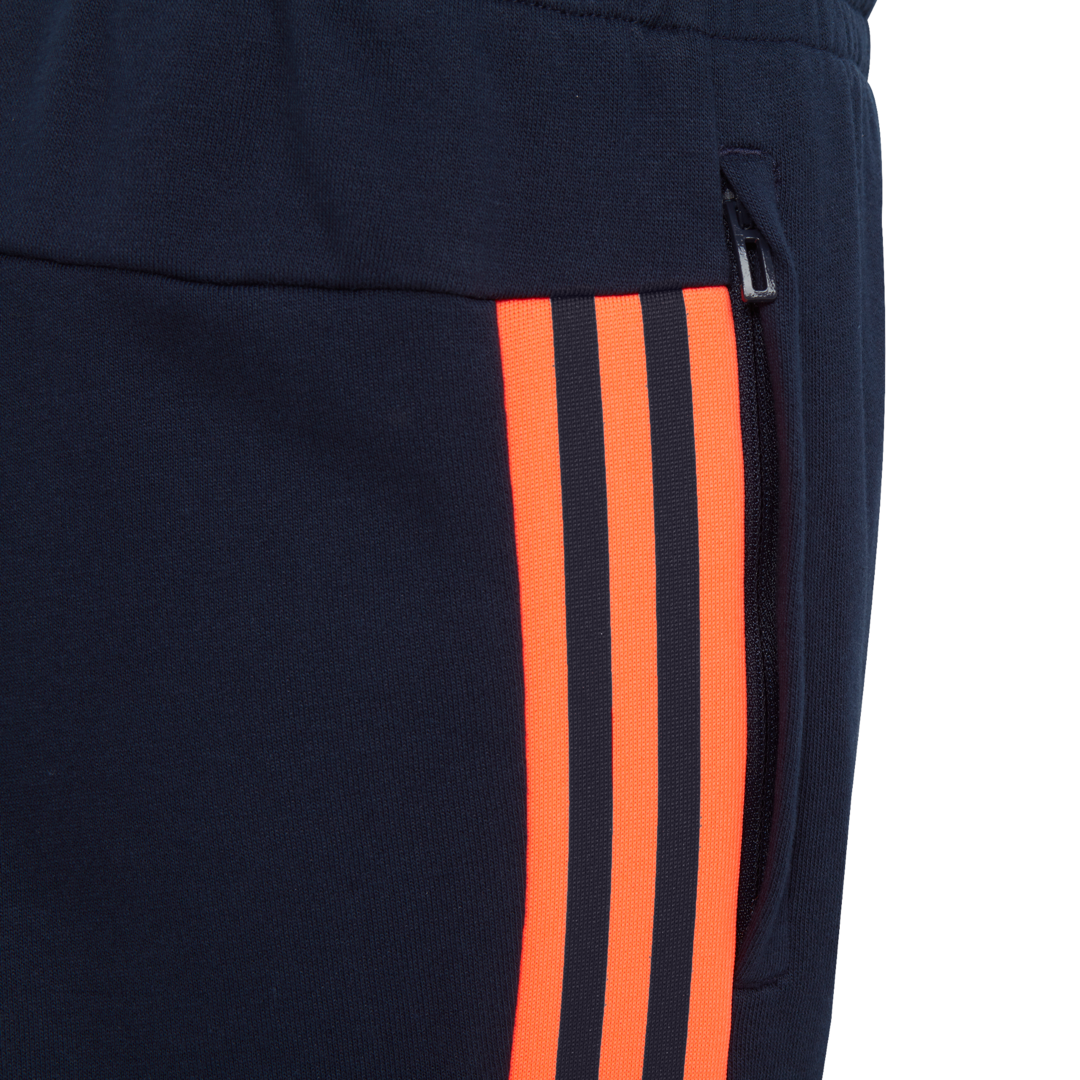 Pantaloni sport copii Adidas - detaliu dungi