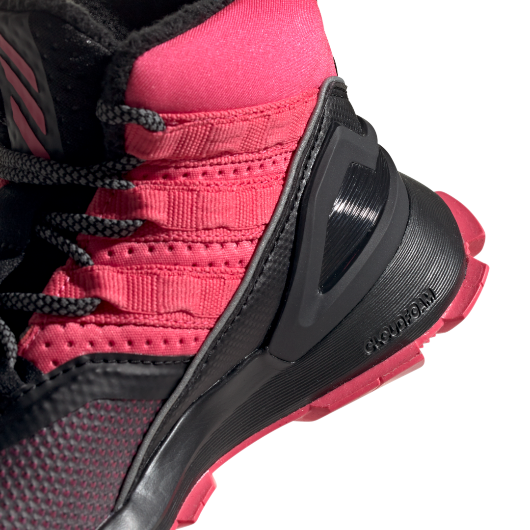 Ghete copii Adidas - RapidaRun ATR - detaliu calcai si talpa