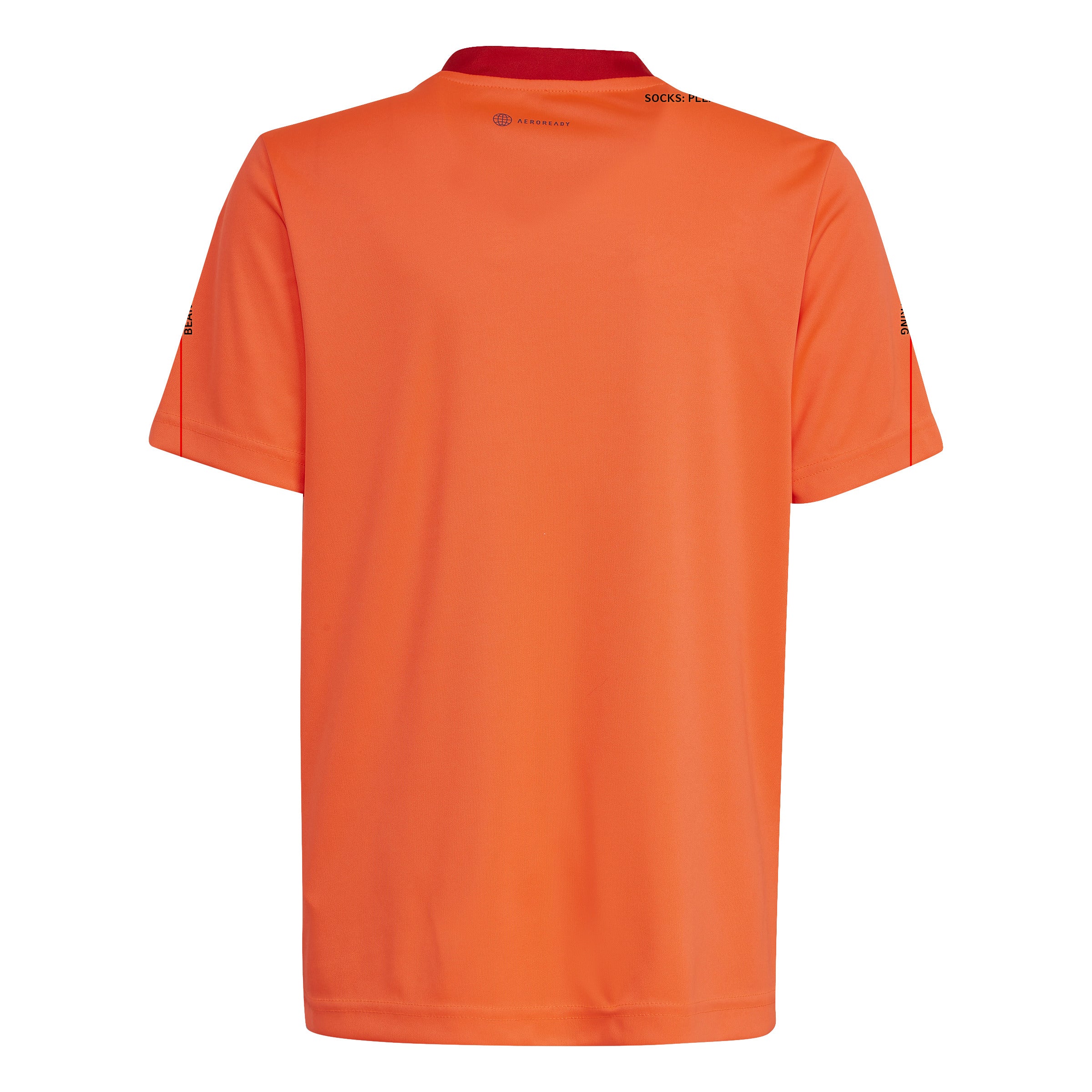 tricou trening copii - spate