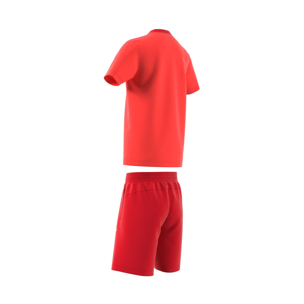 trening de copii rosu - spate