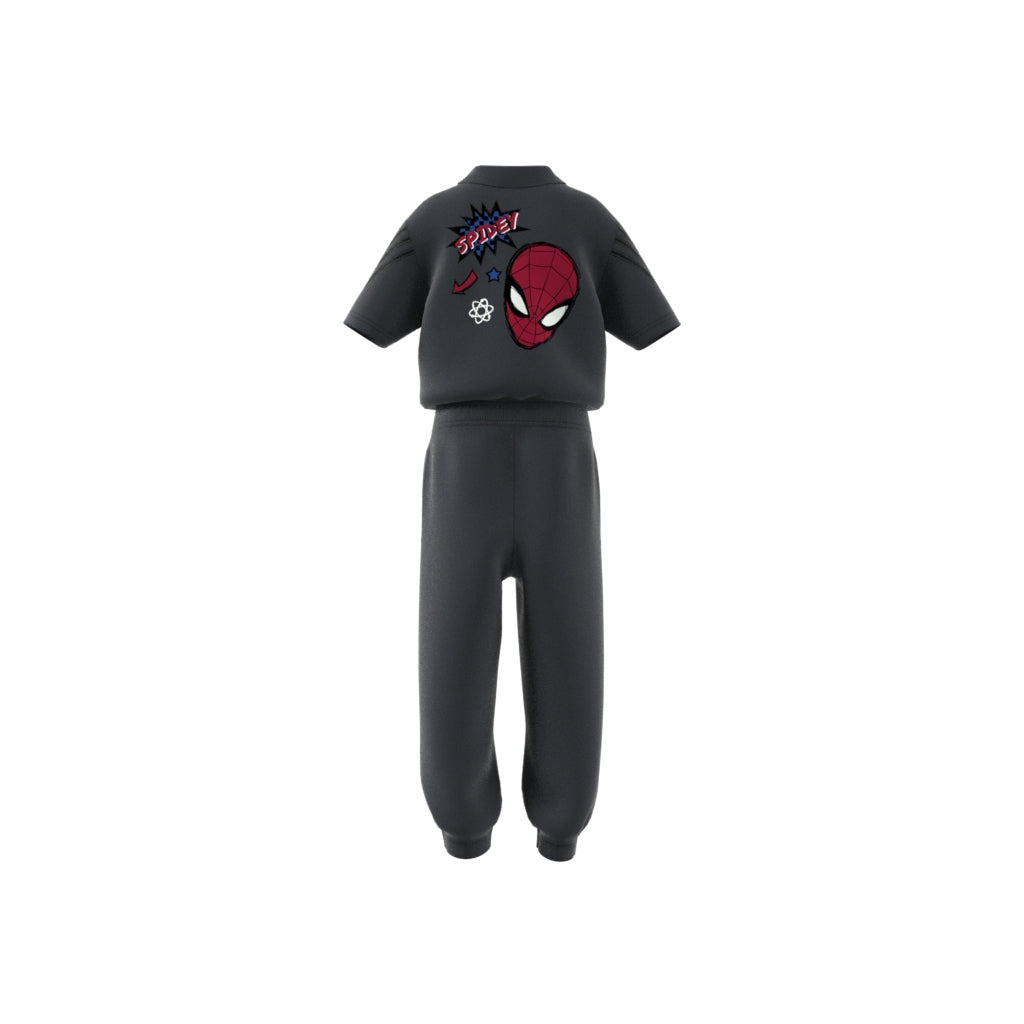 Salopeta pentru copii Adidas Adidas X Marvel Spider-Man - din spate