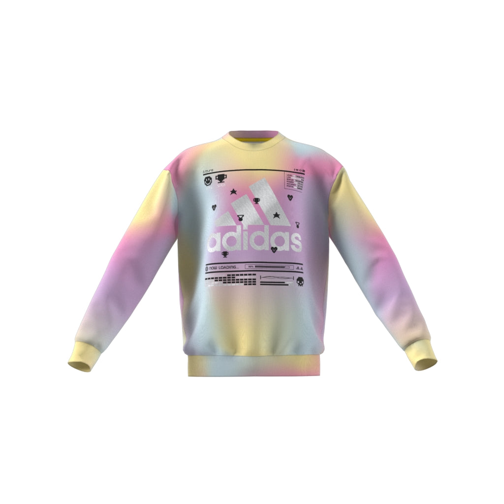 Bluza fete Adidas U Arkd3 Crew 8-16 ani - 11