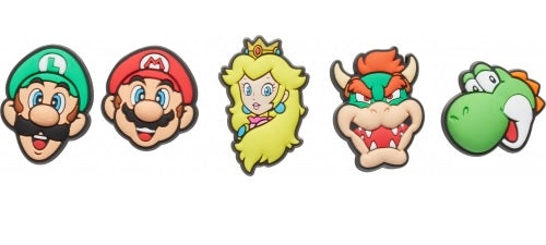 Pin Jibbitz Super Mario 5 piese Crocs