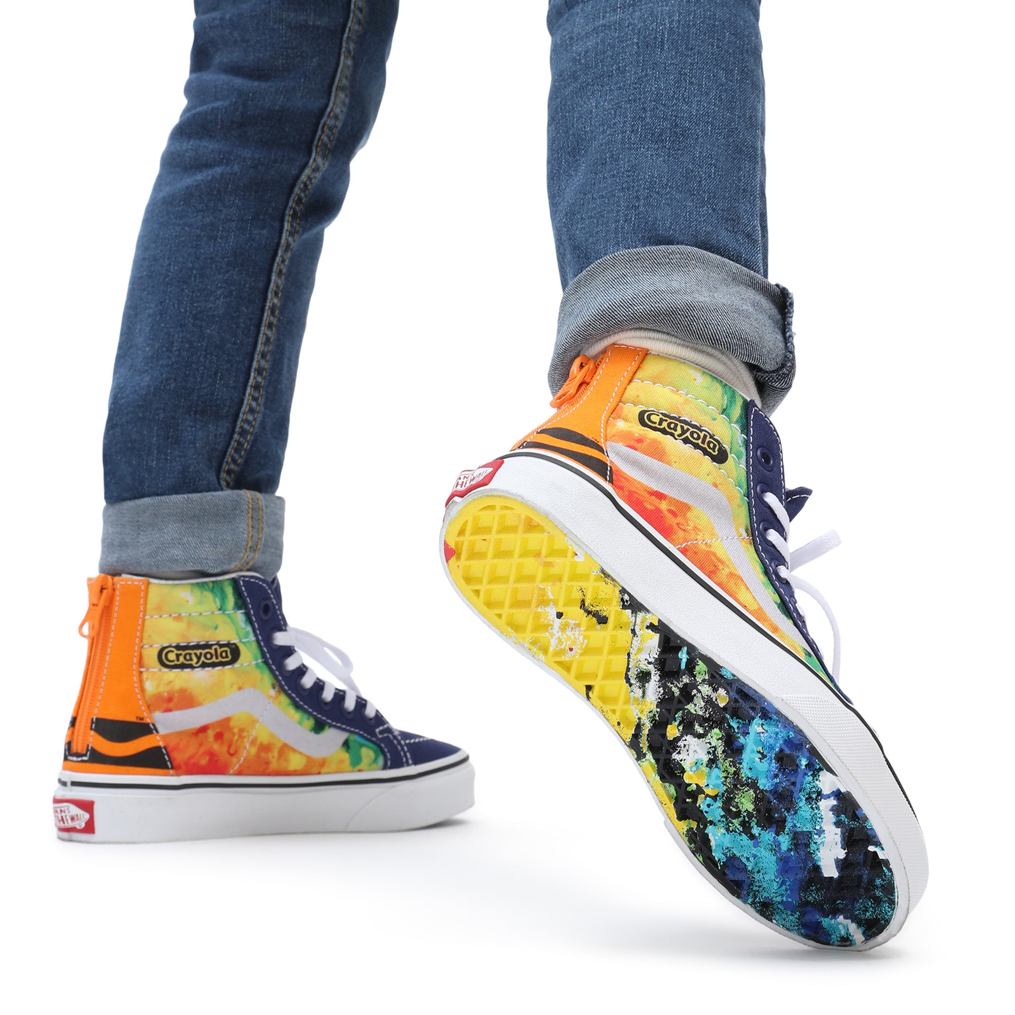 Tenisi VANS SK8-Hi Zip Crayola EU 27- EU 34