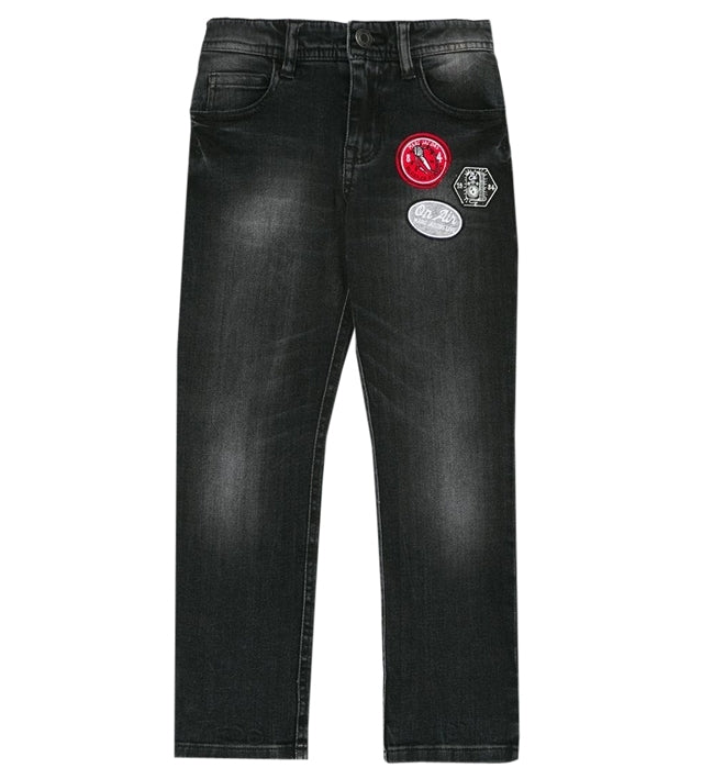 Pantaloni denim Little Marc Jacobs de copii - 08A