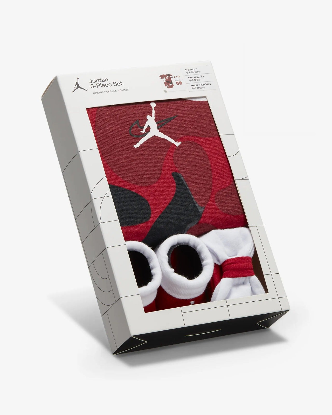 Set 3 piese Jordan Ksa Outside The Lines 0-12 luni