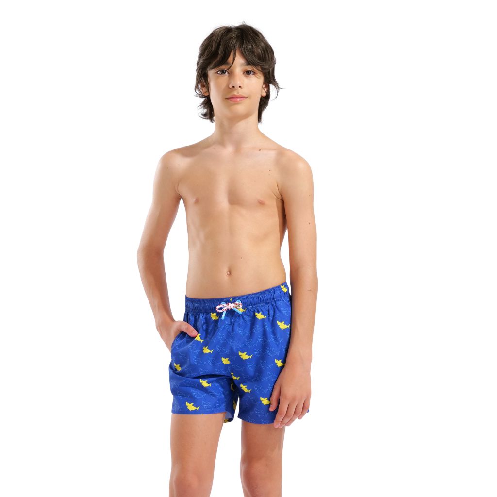 Image of Costum de baie Arena Boy'S Beach Boxer Allover