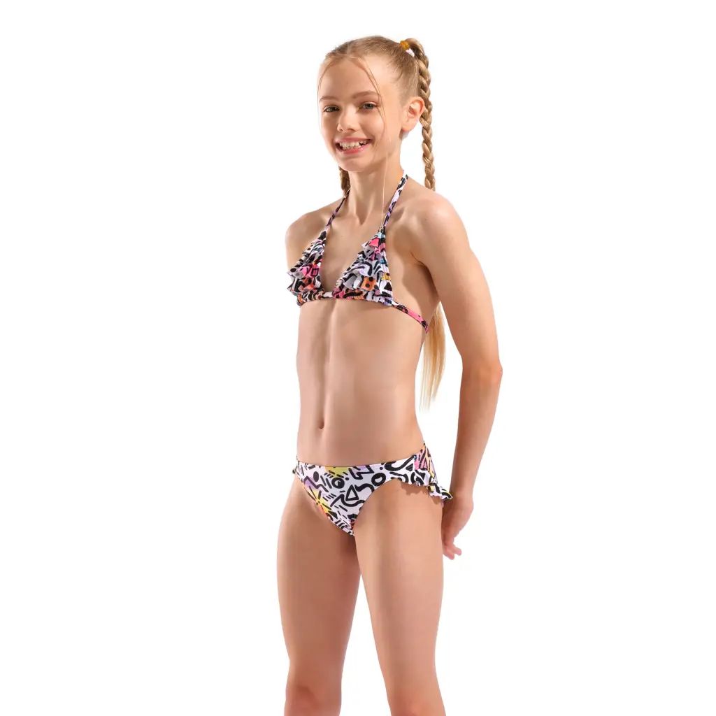Costum de baie Arena Water Print Bikini Triangle