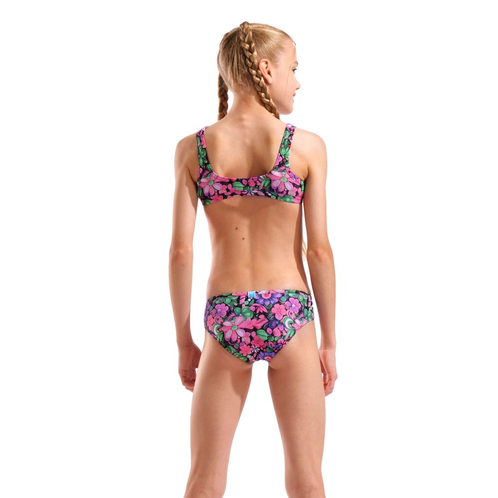 Costum de baie Arena Water Print Bikini Bralette