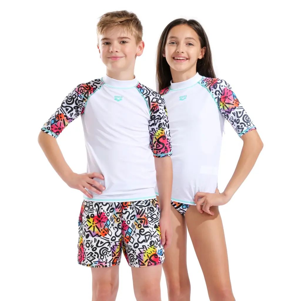 Tricou de inot Arena Unisex Jr Arena Rash