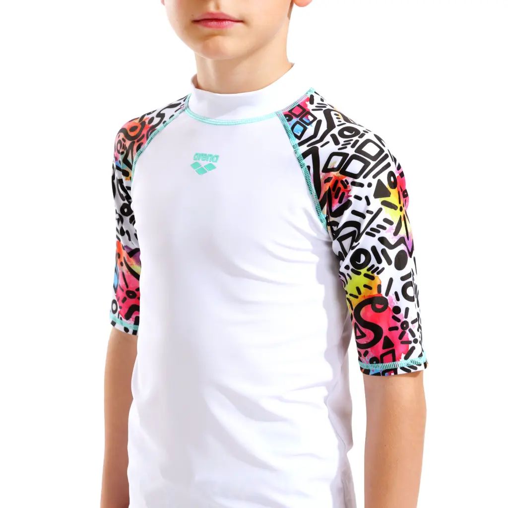 Tricou de inot Arena Unisex Jr Arena Rash