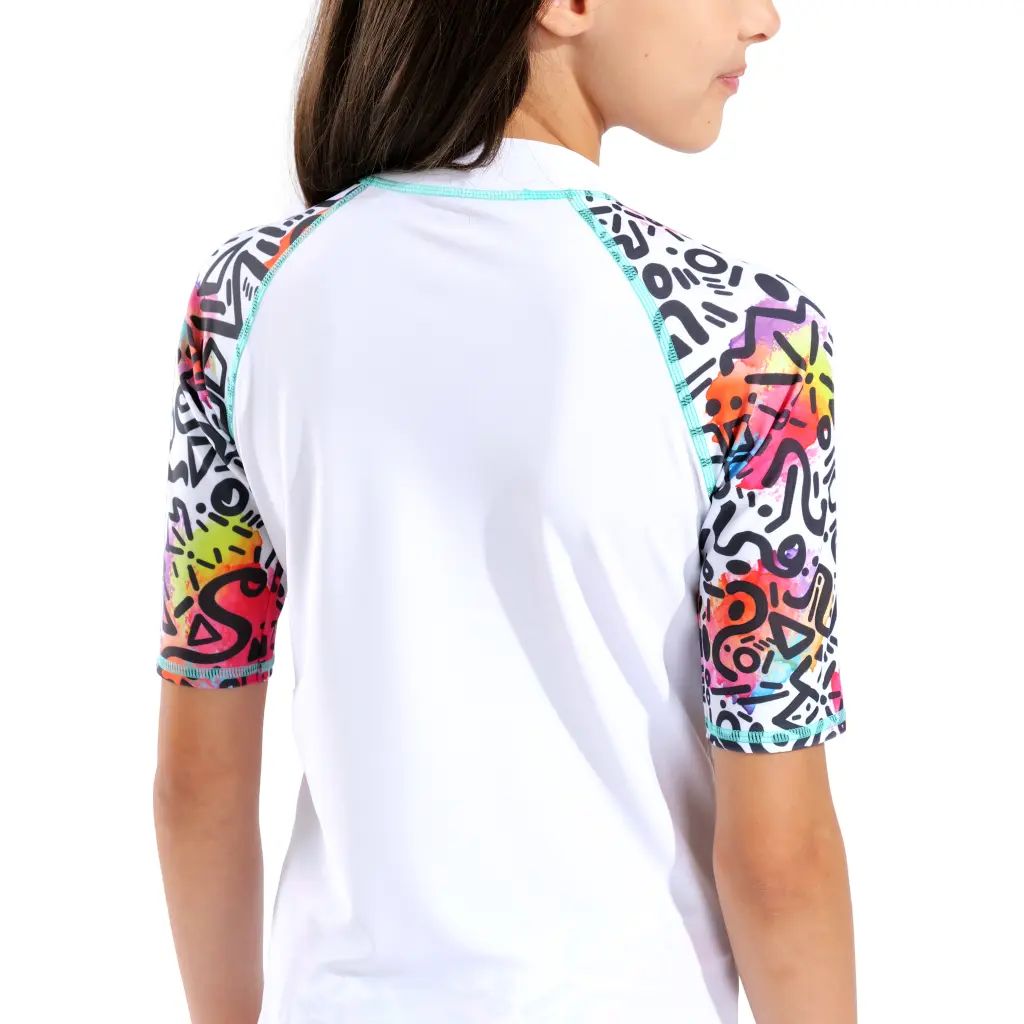 Tricou de inot Arena Unisex Jr Arena Rash