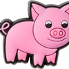 Pin Jibbitz by Crocs Pink Piggy