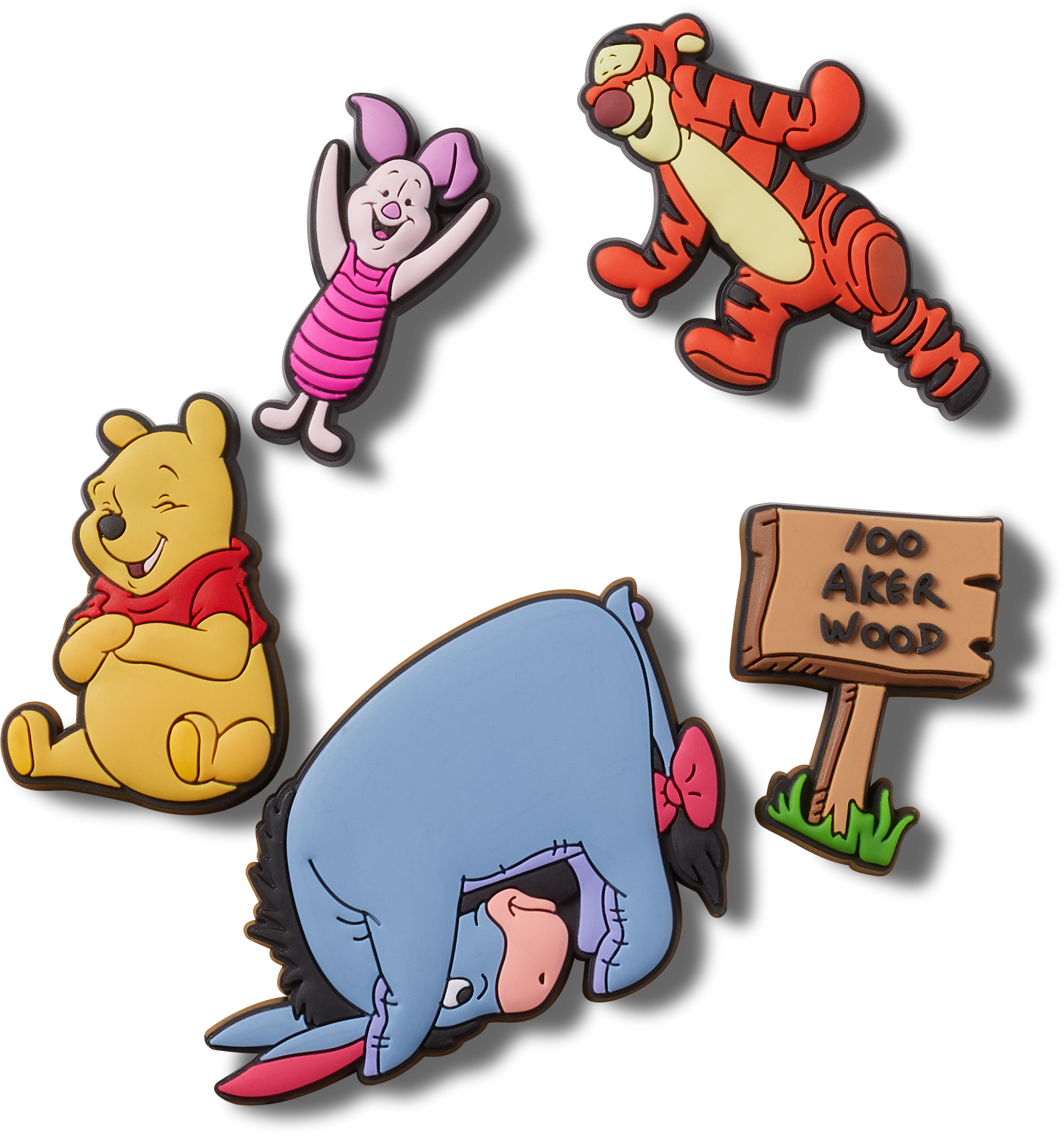 Accesorii Jibbitz by Crocs Winnie the Pooh 5 Pack