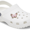 Accesorii Jibbitz by Crocs Pink Elev Clrful Butterfly