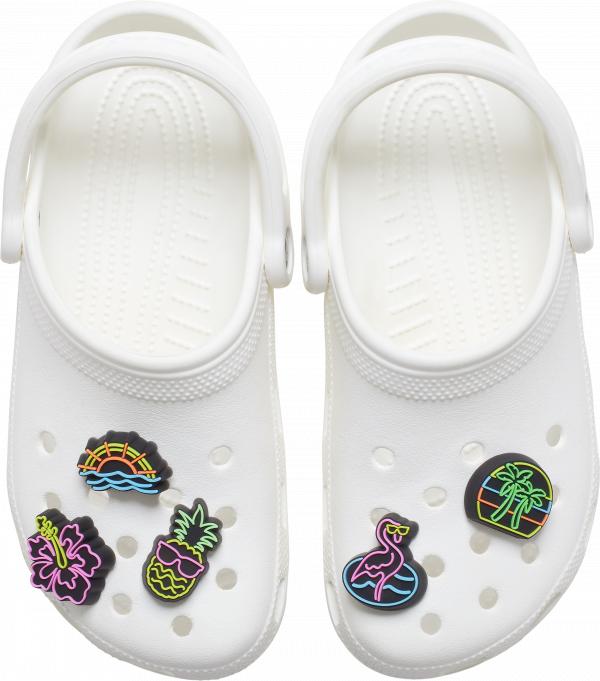 Accesorii Jibbitz by Crocs Lights Up Neon 5 Pack