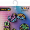 Accesorii Jibbitz by Crocs Lights Up Neon 5 Pack