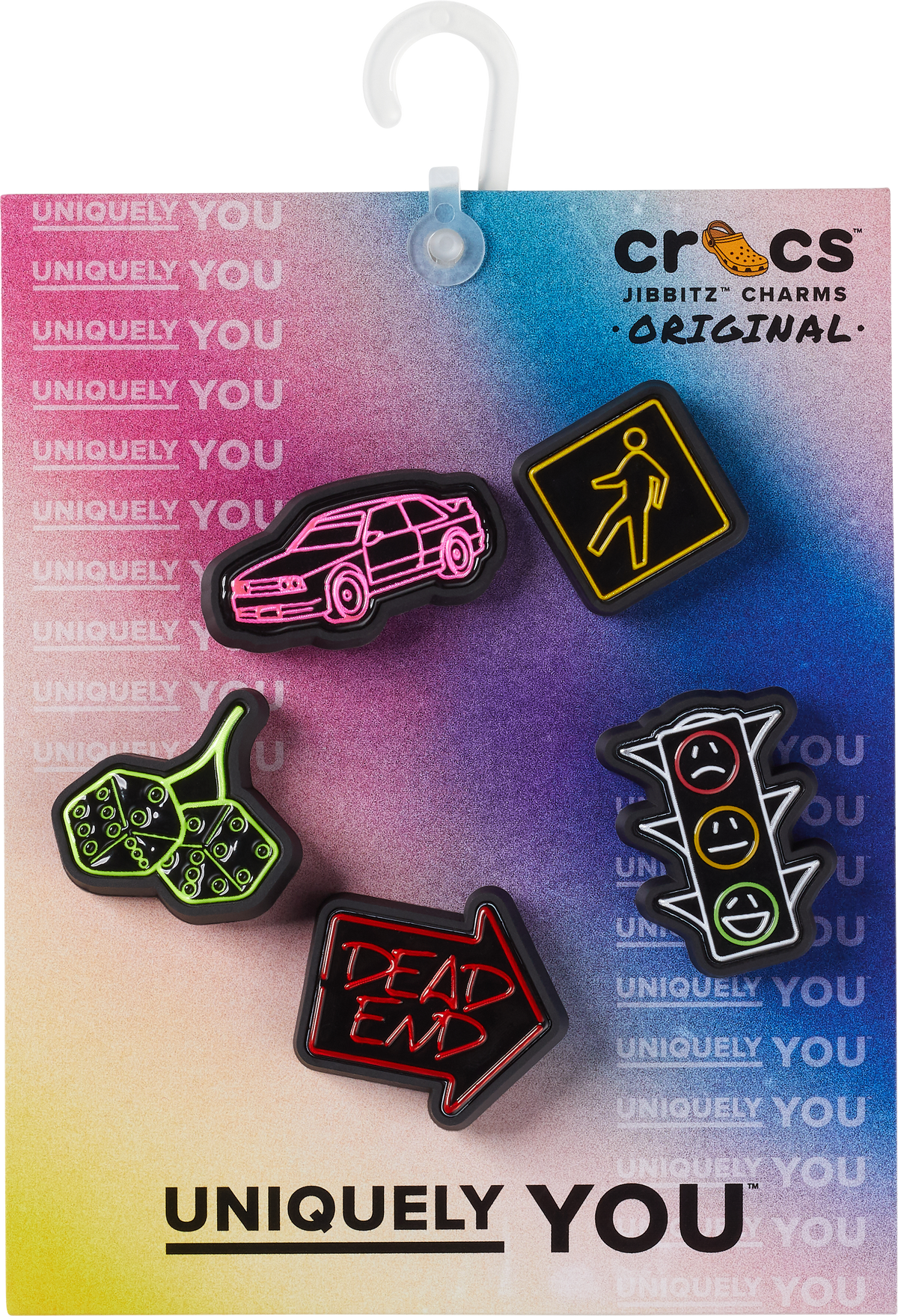 Accesorii Jibbitz by Crocs Reflective Street 5 Pack