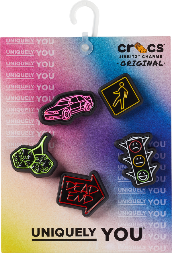 Accesorii Jibbitz by Crocs Reflective Street 5 Pack