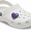 Accesorii Jibbitz by Crocs 3D Glitter Purple Heart