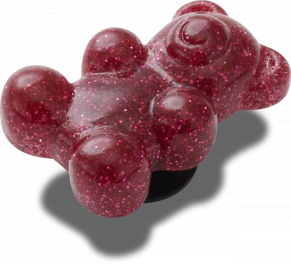 Accesorii Jibbitz by Crocs Glitter Pink Candy Bear