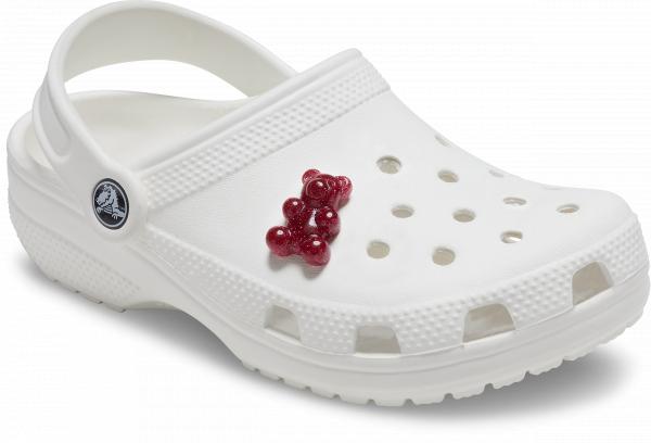 Accesorii Jibbitz by Crocs Glitter Pink Candy Bear