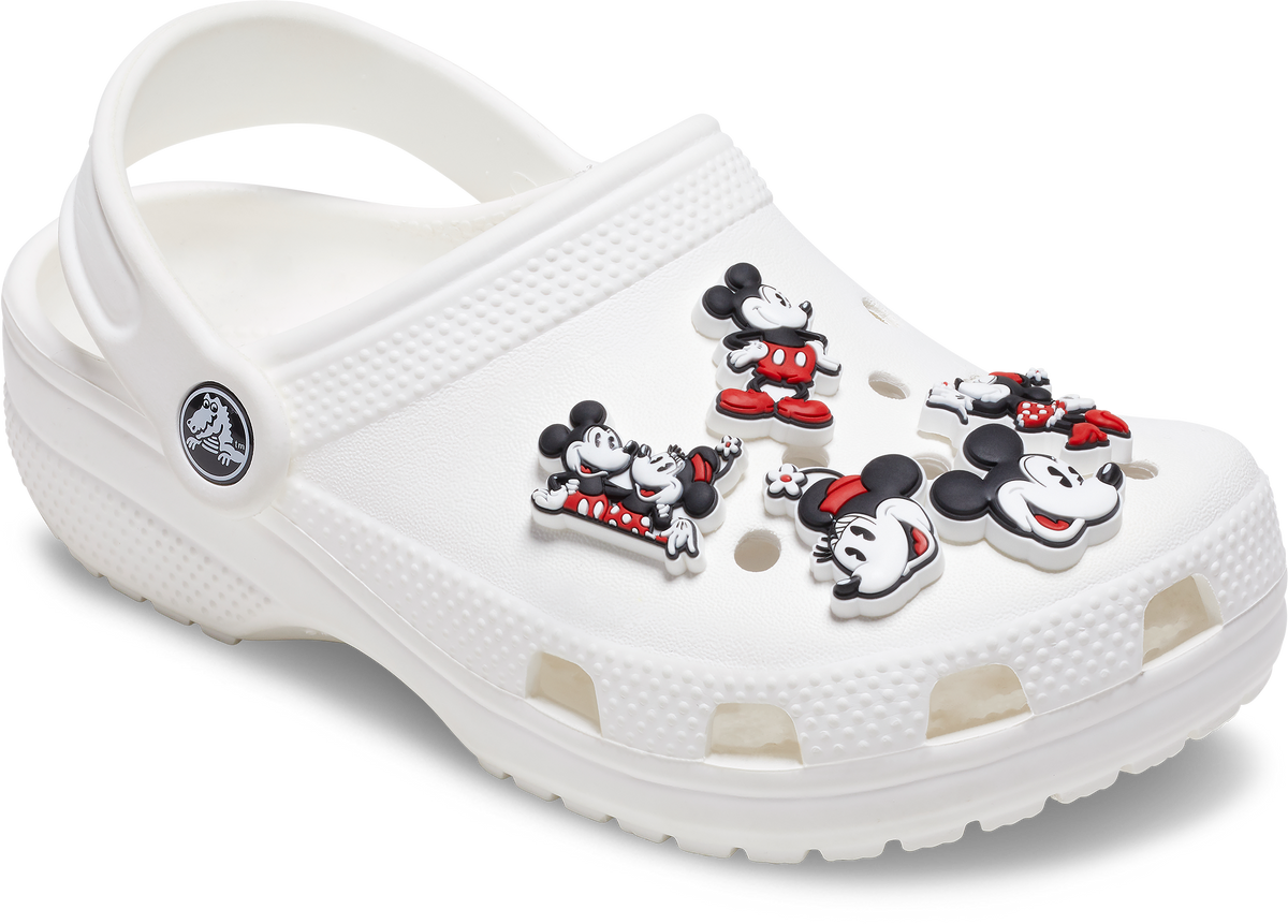 Crocs Mickey and Minnie Mouse 5-Pack Jibbitz Charms