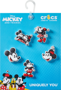 Crocs Mickey and Minnie Mouse 5-Pack Jibbitz Charms