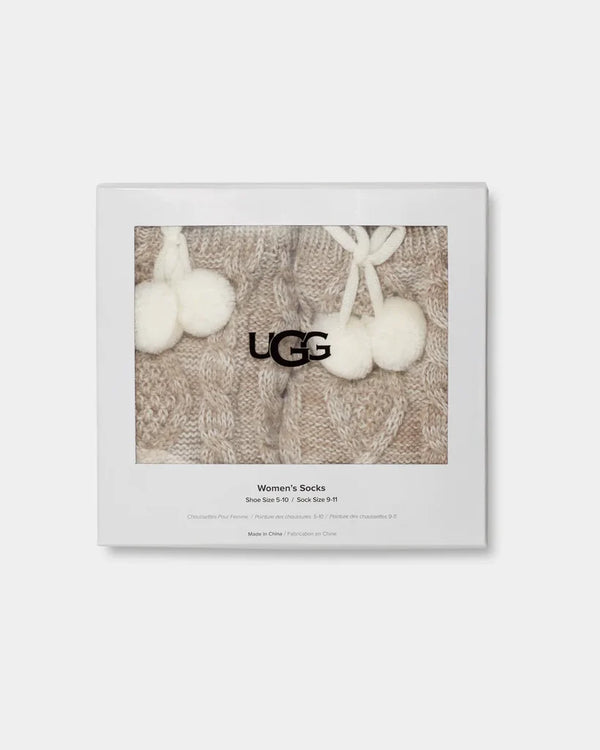 Sosete-UGG-Pom Pom Sock Giftable Boxed